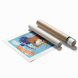 Vintage Bourbon L'Archambault Advertising Poster - Retro Wall Art