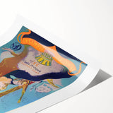 Vintage Bourbon L'Archambault Advertising Poster - Retro Wall Art