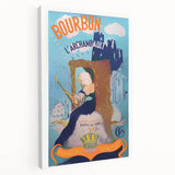 Vintage Bourbon L'Archambault Advertising Poster - Retro Wall Art