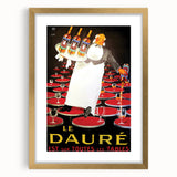 Vintage Le Daure Advertising Poster - Retro French Wall Art