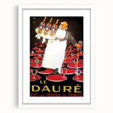 Vintage Le Daure Advertising Poster - Retro French Wall Art
