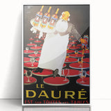 Vintage Le Daure Advertising Poster - Retro French Wall Art