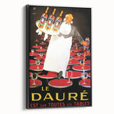 Vintage Le Daure Advertising Poster - Retro French Wall Art