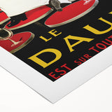 Vintage Le Daure Advertising Poster - Retro French Wall Art