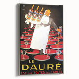 Vintage Le Daure Advertising Poster - Retro French Wall Art