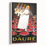 Vintage Le Daure Advertising Poster - Retro French Wall Art