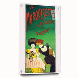 Vintage La Marquisette Liqueur Advertising Poster - Retro French Art