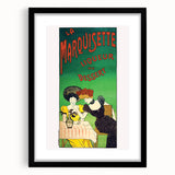 Vintage La Marquisette Liqueur Advertising Poster - Retro French Art
