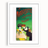 Vintage La Marquisette Liqueur Advertising Poster - Retro French Art