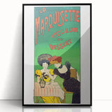 Vintage La Marquisette Liqueur Advertising Poster - Retro French Art