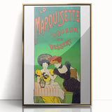 Vintage La Marquisette Liqueur Advertising Poster - Retro French Art
