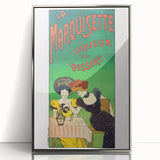 Vintage La Marquisette Liqueur Advertising Poster - Retro French Art