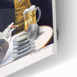 Vintage La Meuse Beer Advertising Poster - Retro French Wall Art