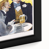 Vintage La Meuse Beer Advertising Poster - Retro French Wall Art