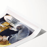 Vintage La Meuse Beer Advertising Poster - Retro French Wall Art