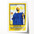 Vintage La Mezquita Beer Advertising Poster - Retro Spanish Art