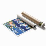 Absinthe de Pontarlier Poster: Retro Advertising Art, Vintage Print