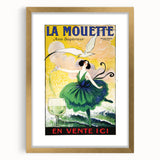 Vintage La Mouette Anis Advertising Poster - Retro French Wall Art