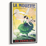 Vintage La Mouette Anis Advertising Poster - Retro French Wall Art