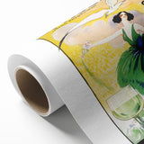 Vintage La Mouette Anis Advertising Poster - Retro French Wall Art