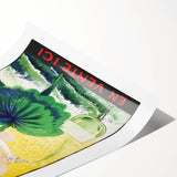 Vintage La Mouette Anis Advertising Poster - Retro French Wall Art