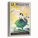 Vintage La Mouette Anis Advertising Poster - Retro French Wall Art