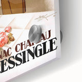 Vintage Armagnac Chateau Larressingle Advertising Poster - Retro Art