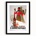 Vintage Armagnac Chateau Larressingle Advertising Poster - Retro Art