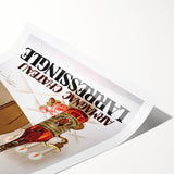 Vintage Armagnac Chateau Larressingle Advertising Poster - Retro Art