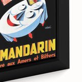 Vintage Le Mandarine Advertising Poster - Retro French Art
