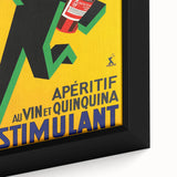 Vintage Advertising Poster: Retro Stimulant Drink Wall Art for Home