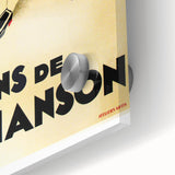 Vintage Advertising Poster: Les Vins de L'Échanson Retro Wall Art