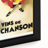 Vintage Advertising Poster: Les Vins de L'Échanson Retro Wall Art