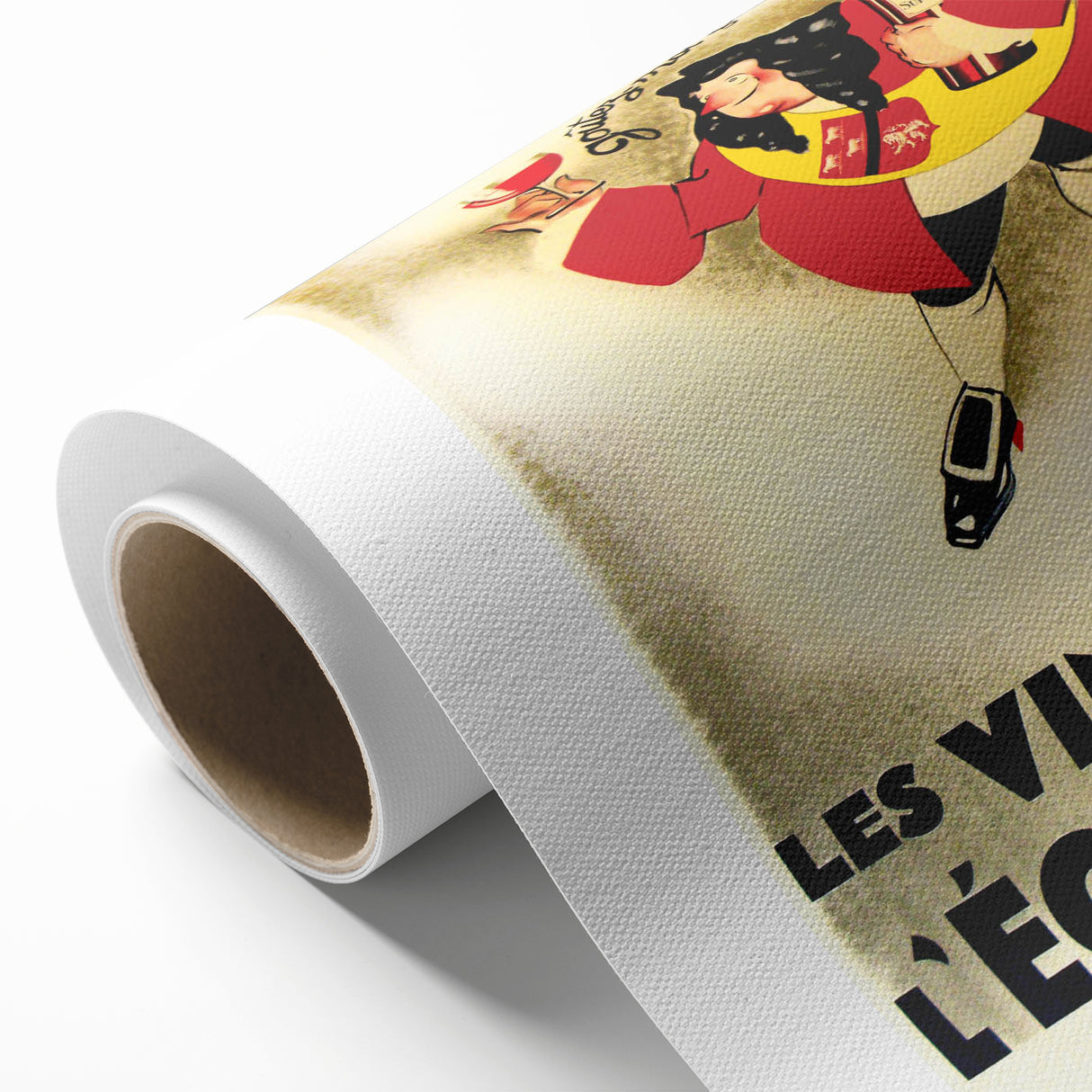 Vintage Advertising Poster: Les Vins de L'Échanson Retro Wall Art