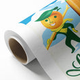 Vintage Libella Poster: Retro Orange Soda Advertising Wall Art