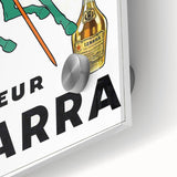 Vintage Izarra Poster: Retro Liqueur Advertising Wall Art