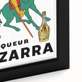 Vintage Izarra Poster: Retro Liqueur Advertising Wall Art