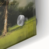 Vintage Nature Art: Majestic Tree Antique Landscape Print