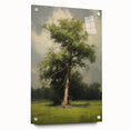Vintage Nature Art: Majestic Tree Antique Landscape Print