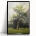 Vintage Nature Art: Majestic Tree Antique Landscape Print