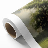 Vintage Nature Art: Majestic Tree Antique Landscape Print