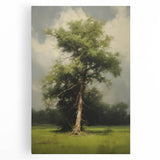 Vintage Nature Art: Majestic Tree Antique Landscape Print