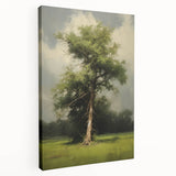 Vintage Nature Art: Majestic Tree Antique Landscape Print