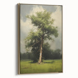 Vintage Nature Art: Majestic Tree Antique Landscape Print
