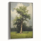 Vintage Nature Art: Majestic Tree Antique Landscape Print