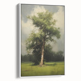 Vintage Nature Art: Majestic Tree Antique Landscape Print