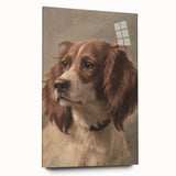 Vintage Animal Art – Loyal Dog in Classic Pet Portrait Print