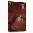 Vintage Animal Art – Playful Pug in Classic Pet Portrait