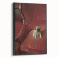 Vintage Animal Art – Playful Pug in Classic Pet Portrait