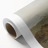 Vintage Animal Art: Two Dogs in Nature – Retro Wildlife Illustration